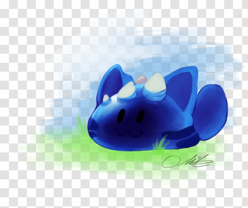 Slime Rancher Open World Blue Video Game - Organism Transparent PNG