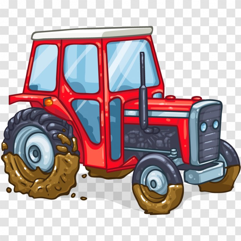 Car Animated Film Tractor YouTube Video - Youtube - Farm Transparent PNG