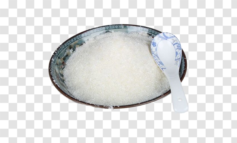 Sugar Condiment - Material - Exquisite White Granulated Transparent PNG