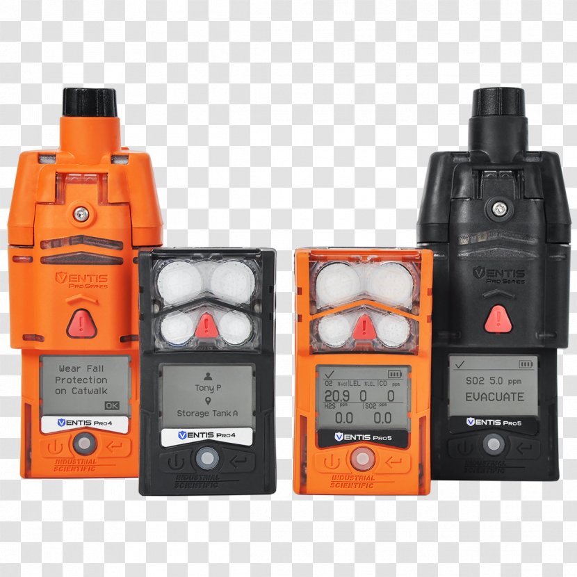 Gas Detector Sensor Industrial Scientific Corporation - Hardware - Worker Transparent PNG