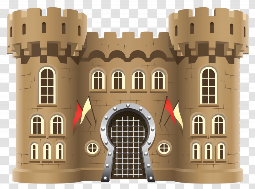 Fortification Download Clip Art - Product Design - Castle Fortress Clipart Image Transparent PNG