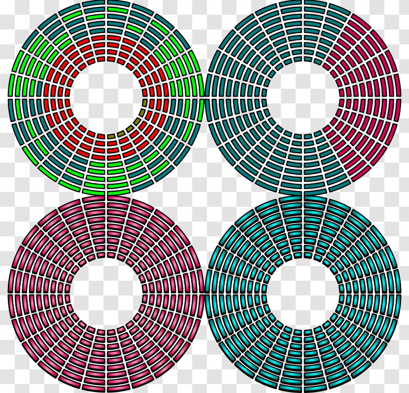 Color Wheel Art - Shark Transparent PNG