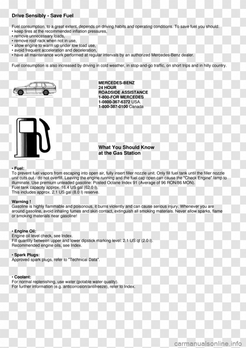 1999 Mercedes-Benz C-Class 2006 Car Owner's Manual - Mercedesbenz Cclass - Mercedes Transparent PNG