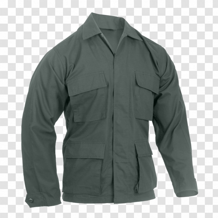 T-shirt Battle Dress Uniform Jacket Clothing Combat - Button Transparent PNG