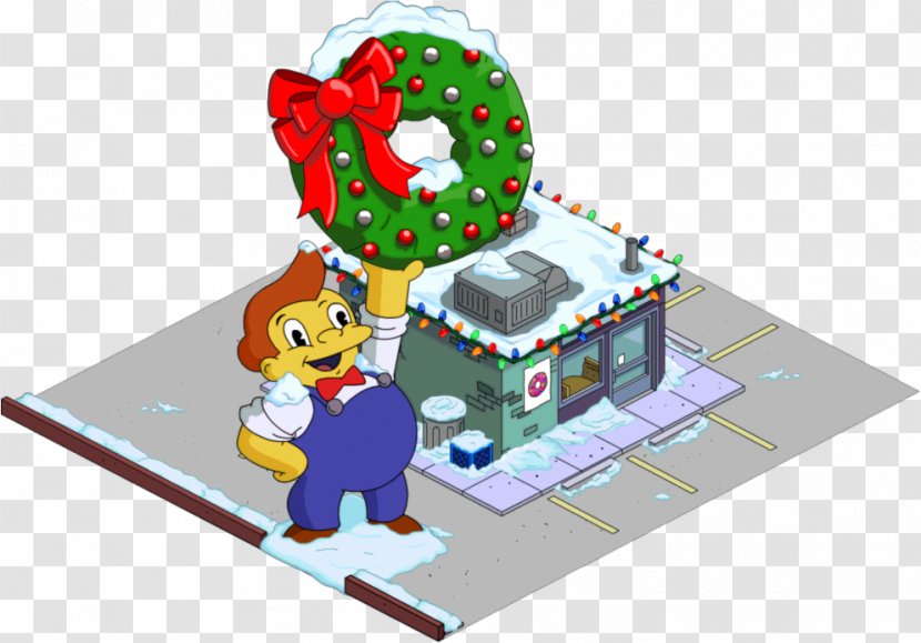 The Simpsons: Tapped Out Donuts Simpsons Game Homer Simpson Jebediah Springfield - Christmas Transparent PNG