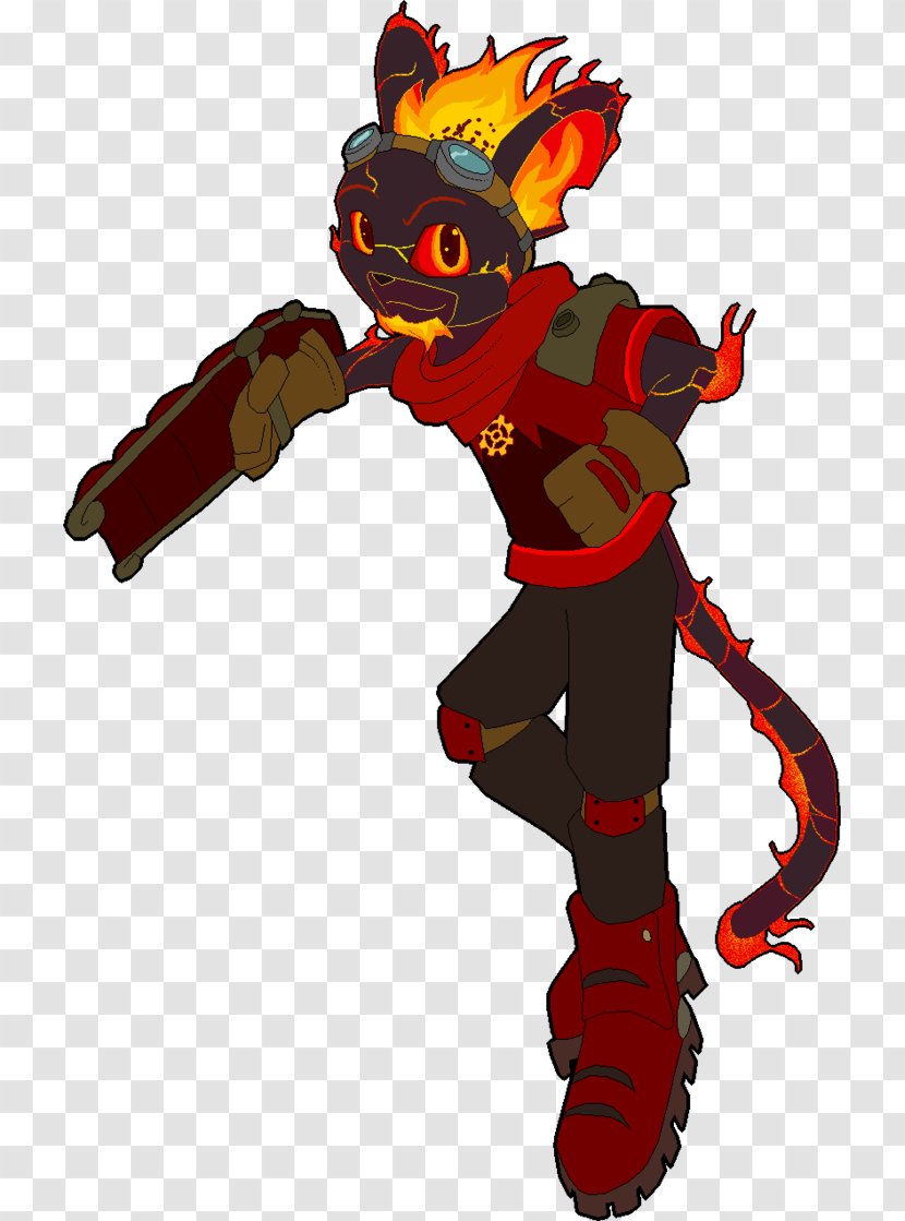 Demon Cartoon Mecha Clip Art - Supernatural Creature Transparent PNG