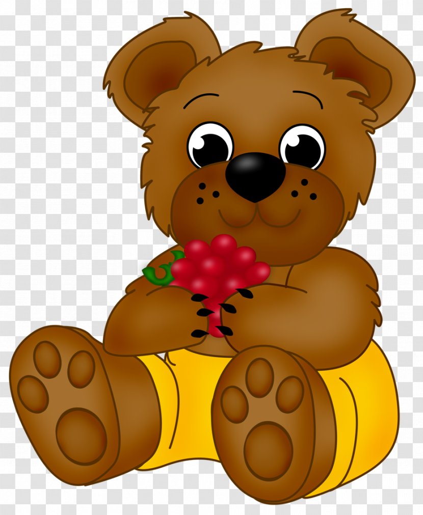 Brown Bear Hello Kitty Animation Cuteness - Watercolor Transparent PNG