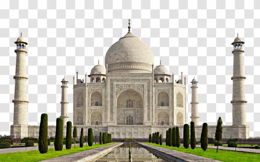 Taj Mahal Agra Fort Mehtab Bagh Tomb Of Itimu0101d-ud-Daulah Moti Masjid - Hotel - Mahal, India Building Three Transparent PNG
