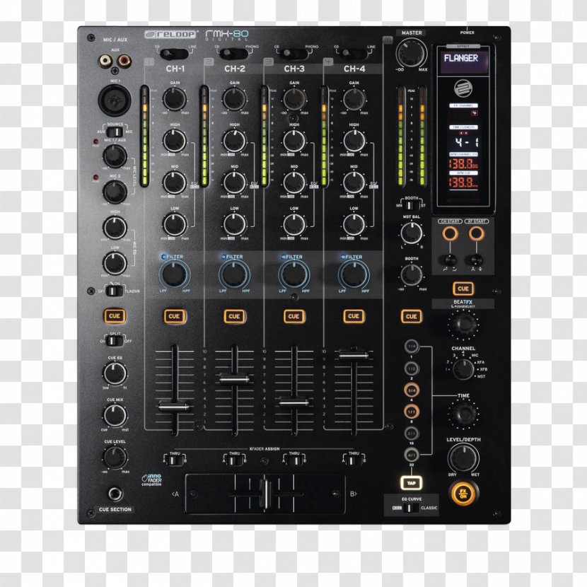 DJ Mixer Audio Mixers Disc Jockey Controller Scratch Live - Scratching - House Dj Transparent PNG