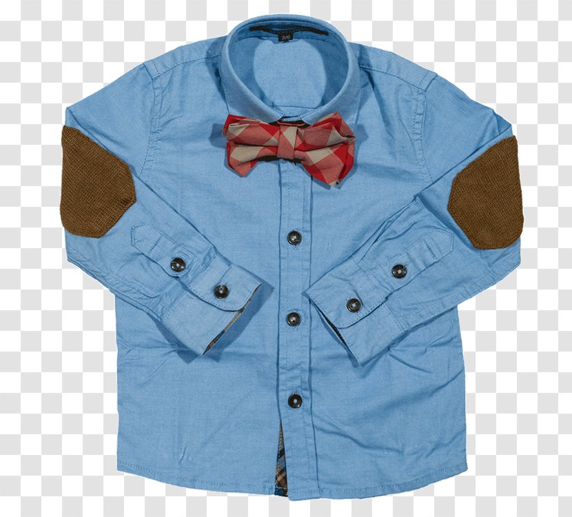 Sleeve Outerwear Jacket Button Collar - Blue Transparent PNG