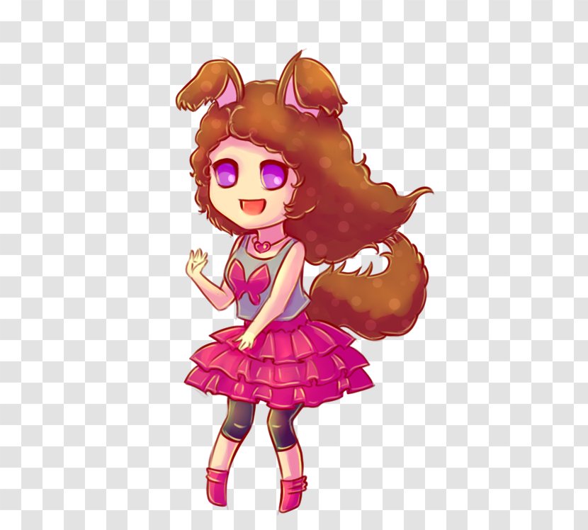 Doll Cartoon Pink M Figurine - BEAUTYPARLOUR Transparent PNG