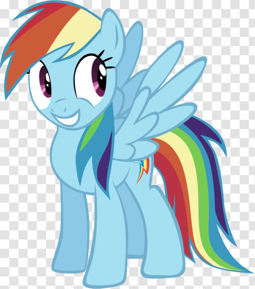 Rainbow Dash Pony Pinkie Pie Twilight Sparkle Rarity - Flower - Happyhappy Vector Transparent PNG