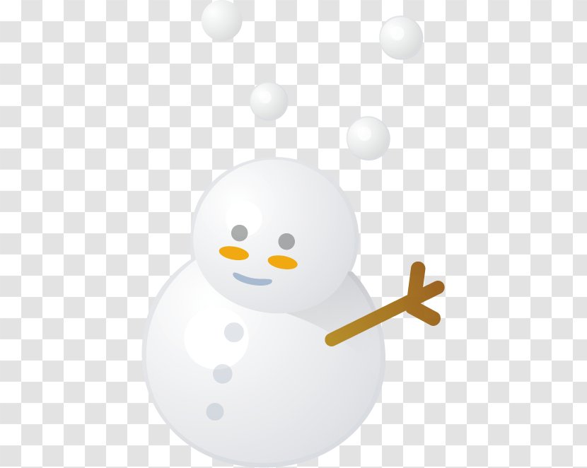 Snowman - Winter - Vector Transparent PNG