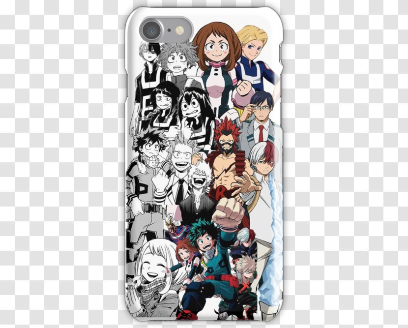 IPhone X My Hero Academia 6 Plus Mobile Phone Accessories 5s - Flower - Boku No Transparent PNG