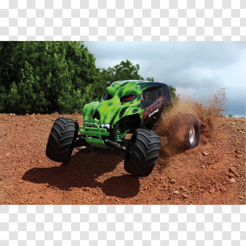 Tire Monster Truck Traxxas Off-roading Radio-controlled Car - Vehicle Transparent PNG