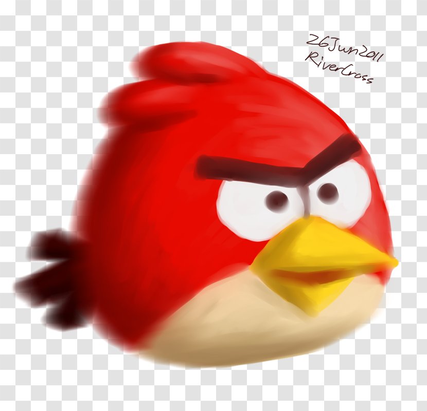 Angry Birds Red T-shirt Hero Fighter - Beak Transparent PNG