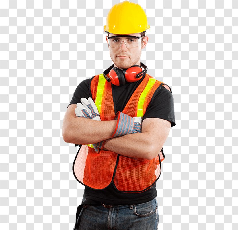Laborer Construction Worker Occupational Safety And Health Stock Photography Architectural Engineering - Fashion Accessory - Business Transparent PNG