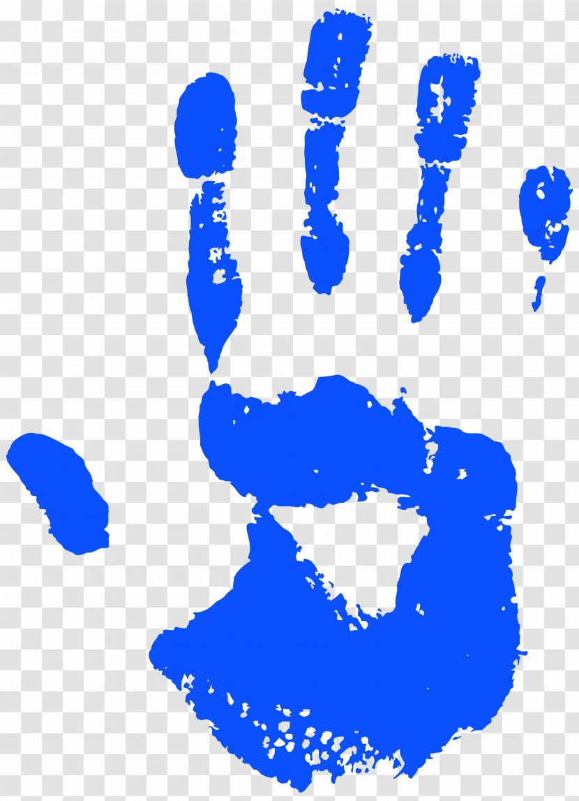 Blue Clip Art - World - Handprint Free Image Transparent PNG