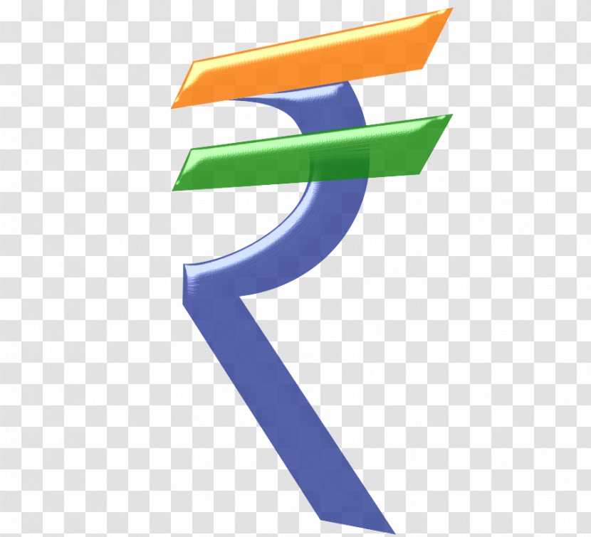 Indian Rupee Sign Clip Art - Text - Symbol Transparent Background Transparent PNG