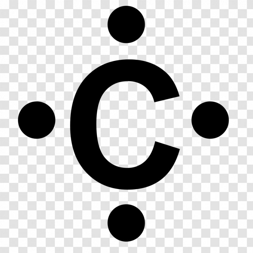 Lewis Structure Atom Carbon Valence Electron Symbol Transparent PNG