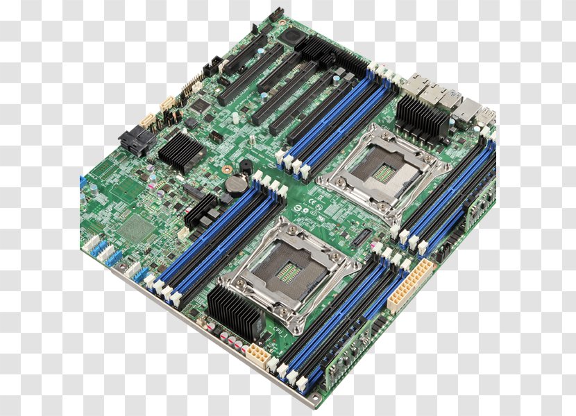 Intel Server Board S2600CW2R Motherboard Xeon CPU Socket - Dimm Transparent PNG