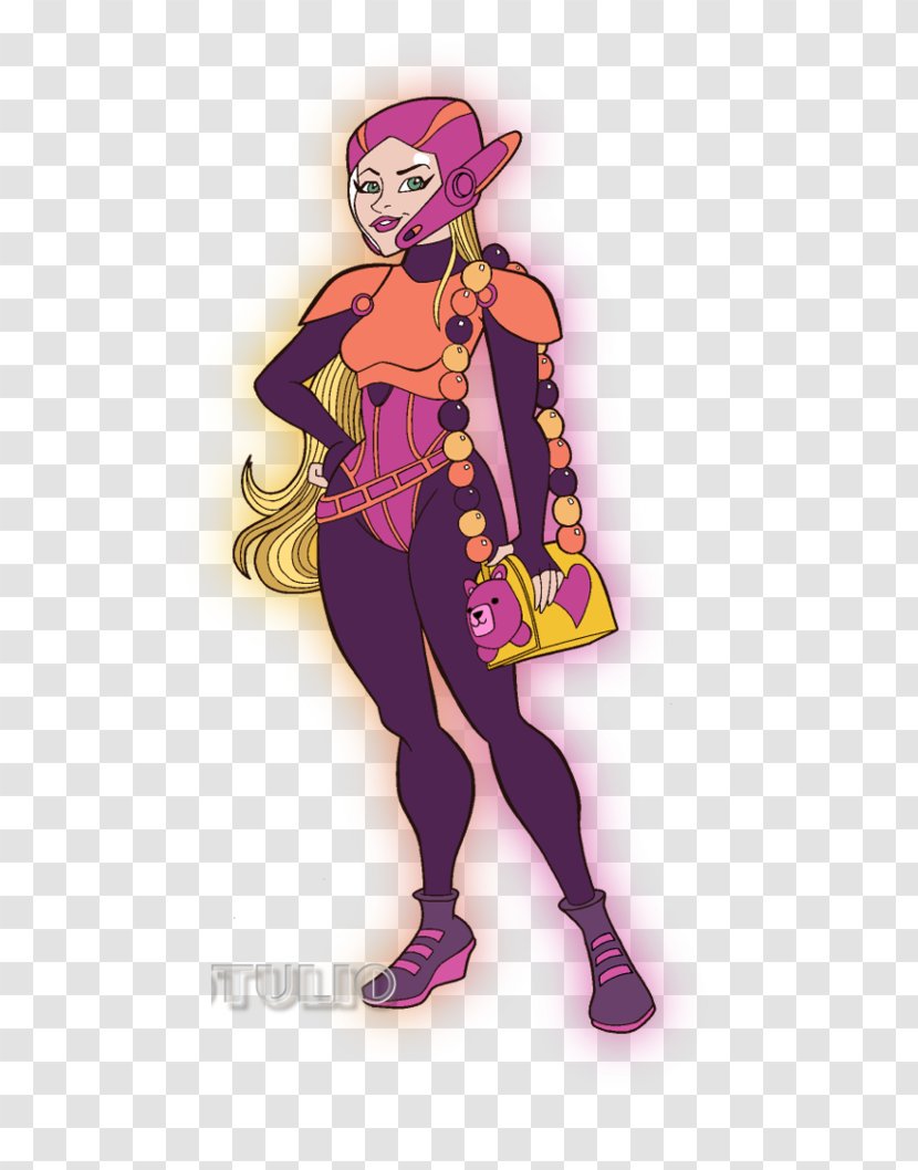 Superhero Costume Design Cartoon Pink M - Honey Lemon Transparent PNG