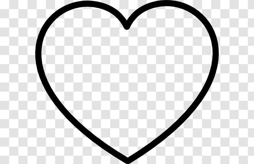 Heart Computer Icons Black And White Clip Art - Network Valentine's Day Transparent PNG