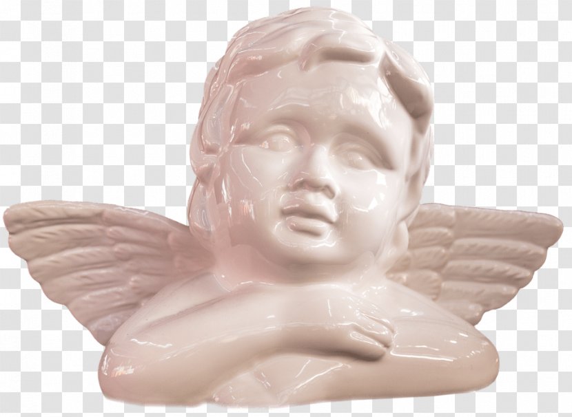 Angel Porcelain Figurine Image - Sculpture Transparent PNG
