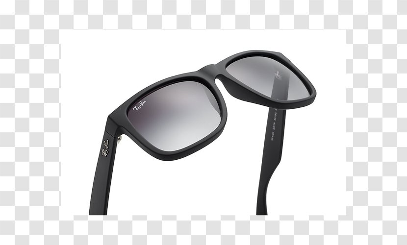 Ray-Ban Justin Classic Sunglasses Color Mix Aviator Flash - Eyewear - Ray Ban Transparent PNG
