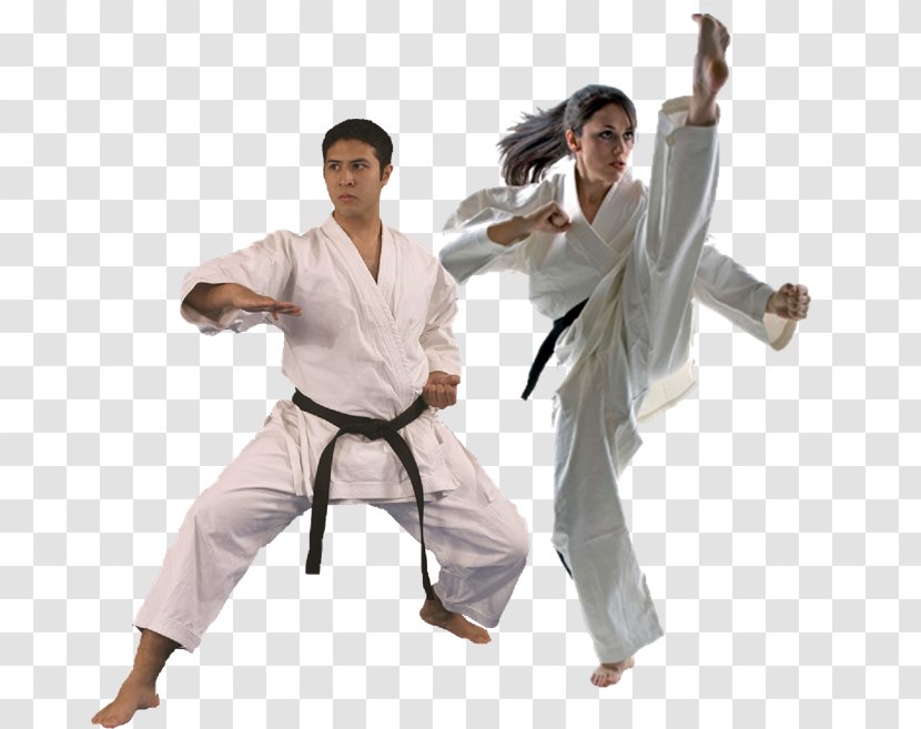 Karate Dobok Shotokan Martial Arts Dan - Costume Transparent PNG