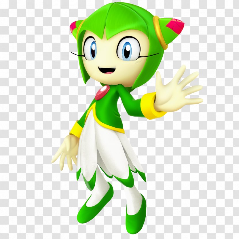 Cosmo Sonic The Hedgehog Tails 3D Video Game - Forces Transparent PNG