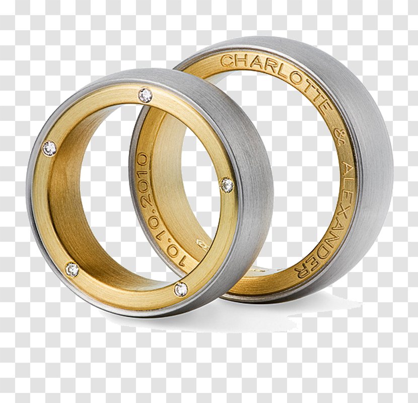 Wedding Ring Engraving Gold Jewellery - Hardware Transparent PNG