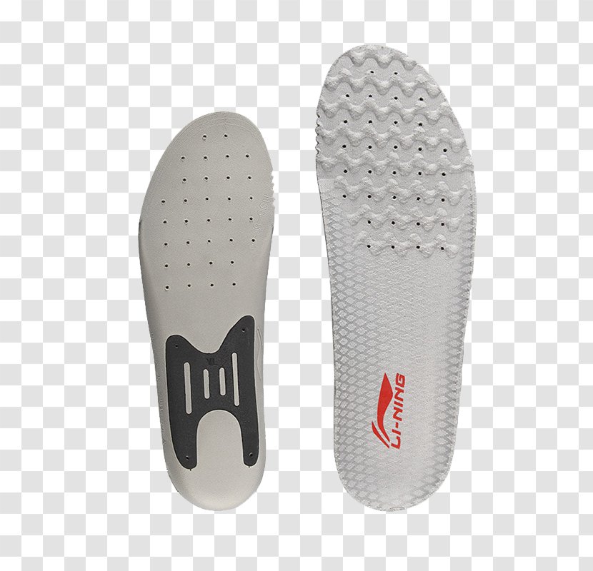 Slipper Benxi Li-Ning Shoe Insert - Li Ning Badminton Insole Transparent PNG