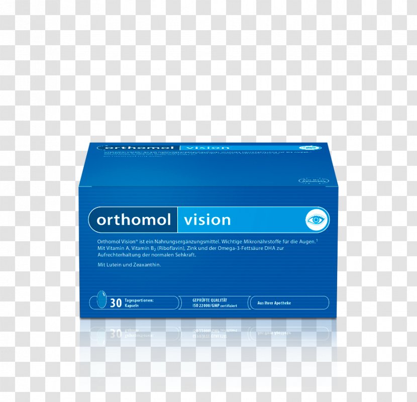 Orthomol Immun Tabletten/Kapseln Brand Product Transparent PNG