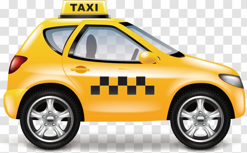Taxi Royalty-free Photography Clip Art - Can Stock Photo - Bus Car Creative Decoration Transparent PNG
