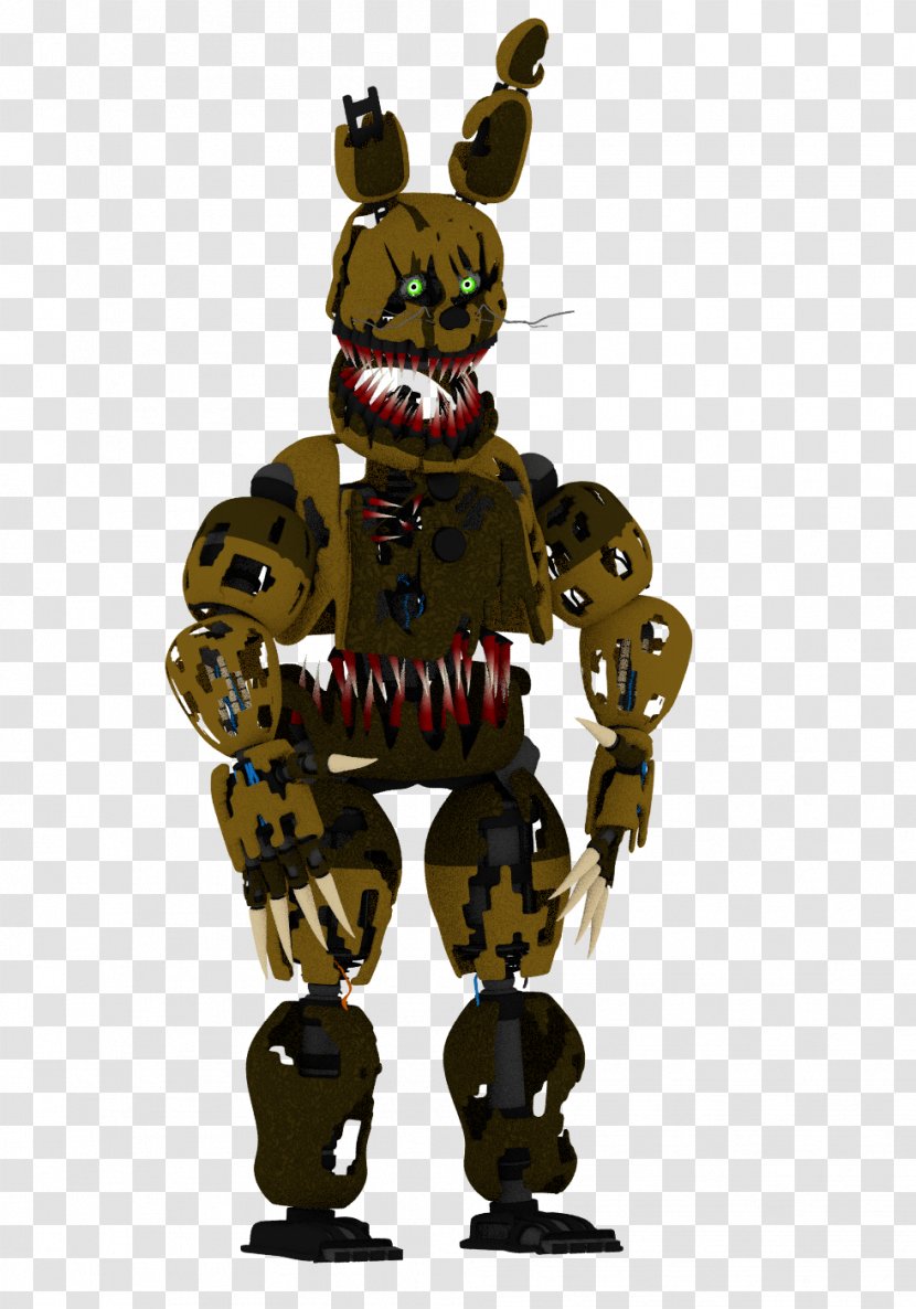 Five Nights At Freddy's 4 DeviantArt Drawing - Digital Art - Nightmare Transparent PNG