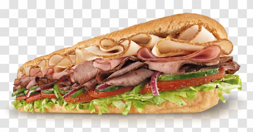Submarine Sandwich Wrap Club Subway Fast Food - Finger - Salad Transparent PNG