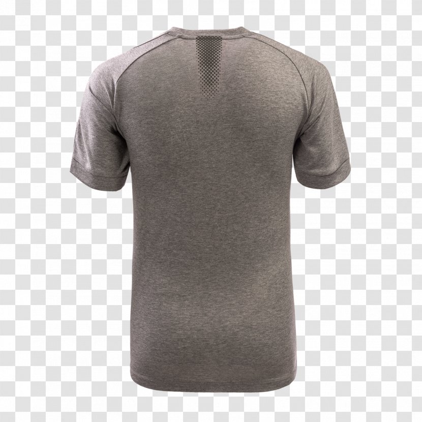 Neck Grey - T Shirt - Gray Transparent PNG