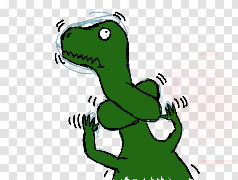 Tyrannosaurus Velociraptor Frog Clip Art - Reptile Transparent PNG