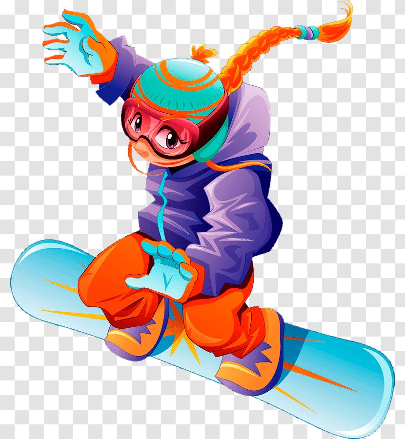 Snowboarding At The 2018 Olympic Winter Games Sport - Watercolor - Snowboard Transparent PNG