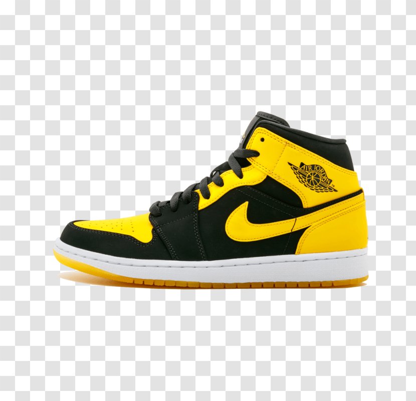 Air Jordan 1 Mid Men's Shoe Nike Sports Shoes - Michael Transparent PNG