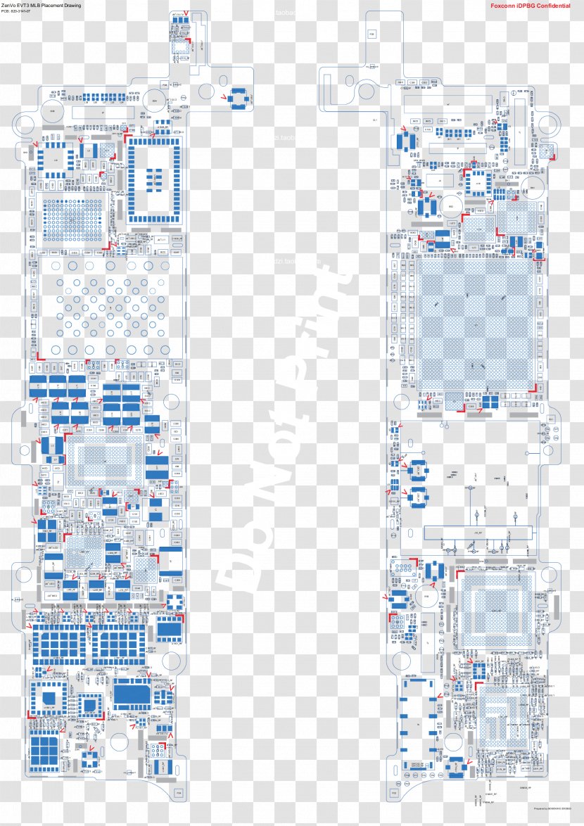 IPhone 5c 4S 3G - Apple - Iphone 6 Front Board Schematics Transparent PNG