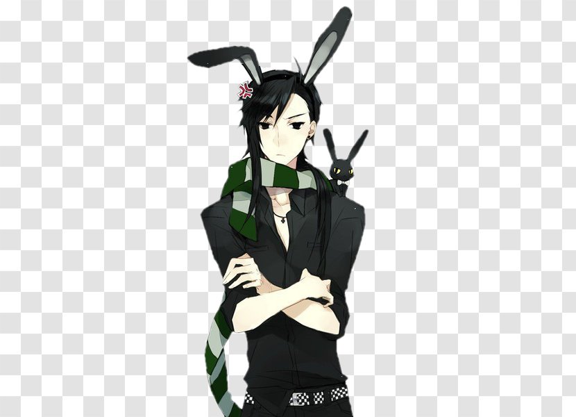 White Rabbit Beast Boy Domestic Image - Flower Transparent PNG