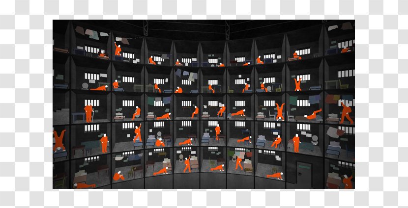 Panopticon Prison Architect Escape Microsoft Flight Simulator X - Michel Foucault Transparent PNG
