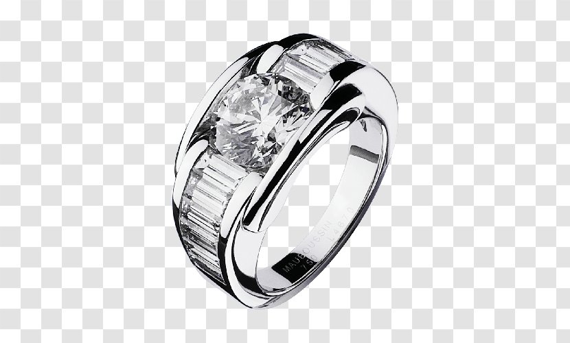 Diamond Ring Mauboussin Solitaire Jewellery - Metal Transparent PNG