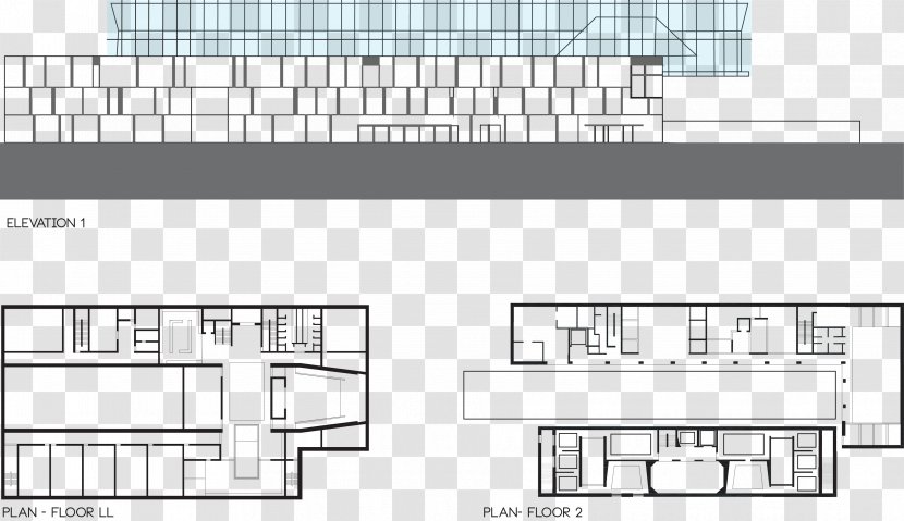Floor Plan Barnes Foundation Architecture Drawing - Flower - Cad Transparent PNG