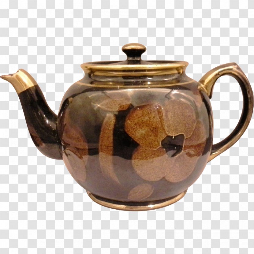 Teapot Ceramic Kettle Tea Set - Pottery Transparent PNG