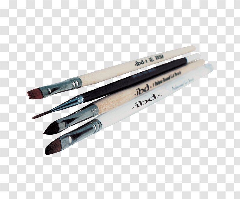 Nail Art Gel Adhesive Brush - Tool - Professional Supplies Desk Transparent PNG