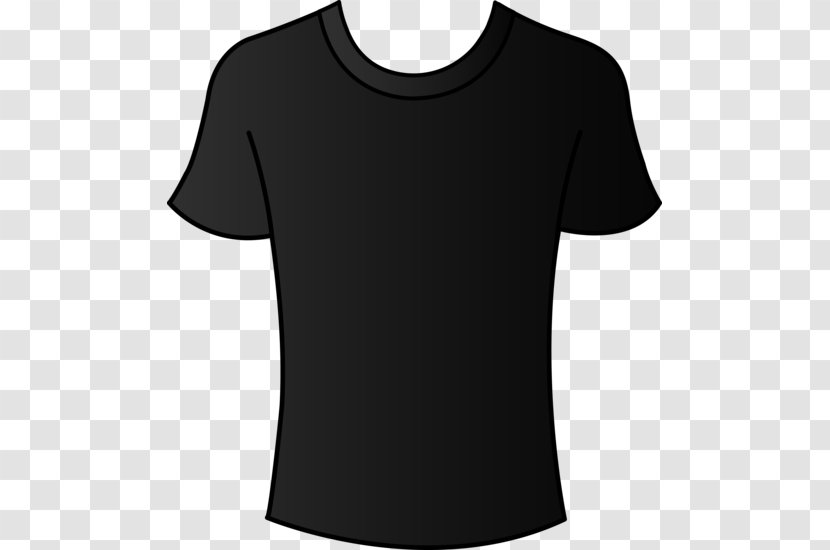 T-shirt Bible Sleeve Escape From Perdition - Blog - Black T-Shirt Clip Art Round Neck Transparent PNG