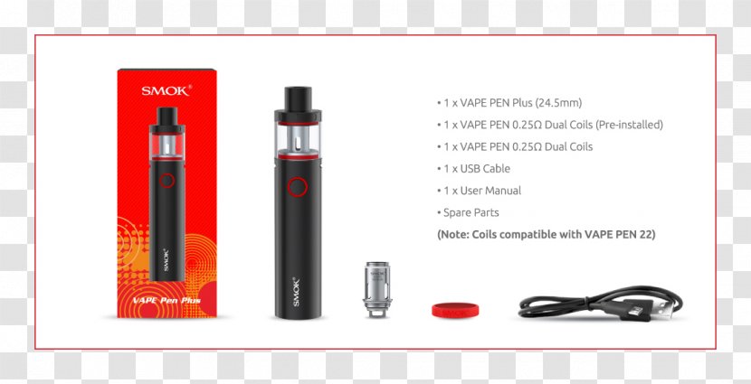 Electronic Cigarette Aerosol And Liquid Vaporizer Electric Battery - Dhgatecom - Vape Pen Transparent PNG